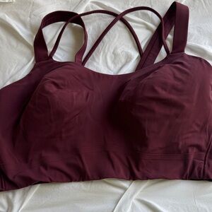 Lululemon Athletica Deep Maroon Bra